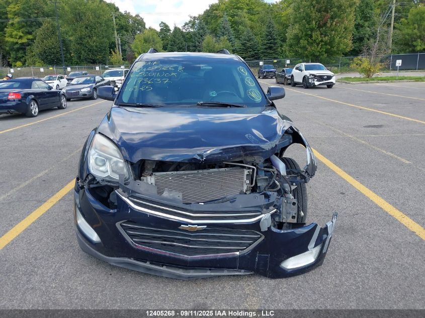 2016 Chevrolet Equinox VIN: 2GNALCEK3G1173637 Lot: 12405268