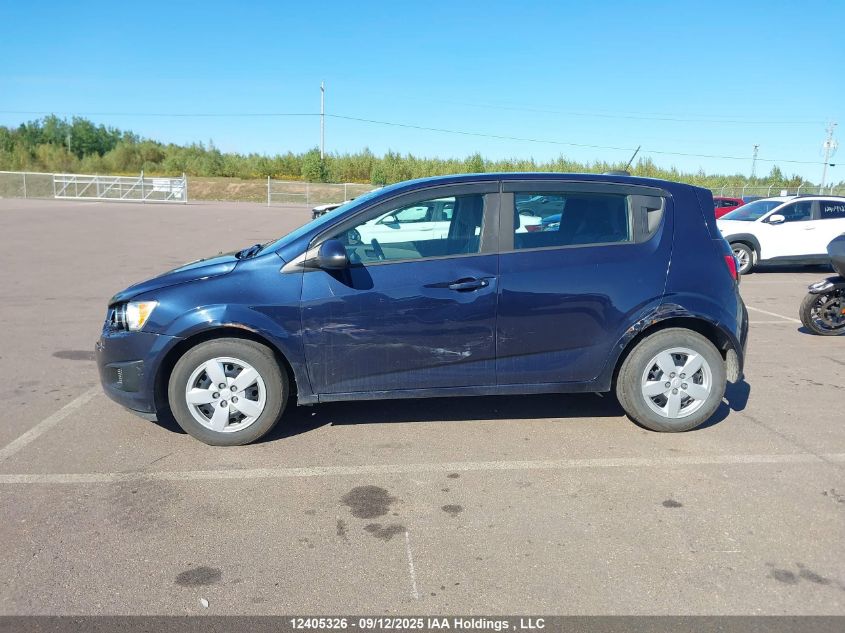 2015 Chevrolet Sonic Ls VIN: 1G1JA6SH3F4199529 Lot: 12405326