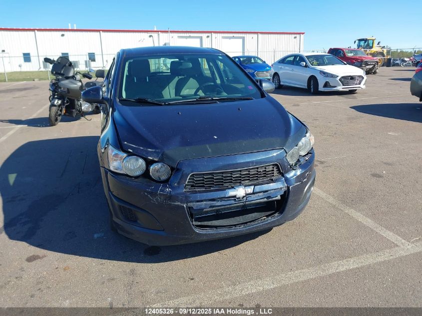 2015 Chevrolet Sonic Ls VIN: 1G1JA6SH3F4199529 Lot: 12405326