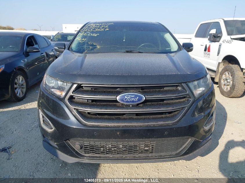 2017 Ford Edge Sport VIN: 2FMPK4AP5HBB53667 Lot: 12405373