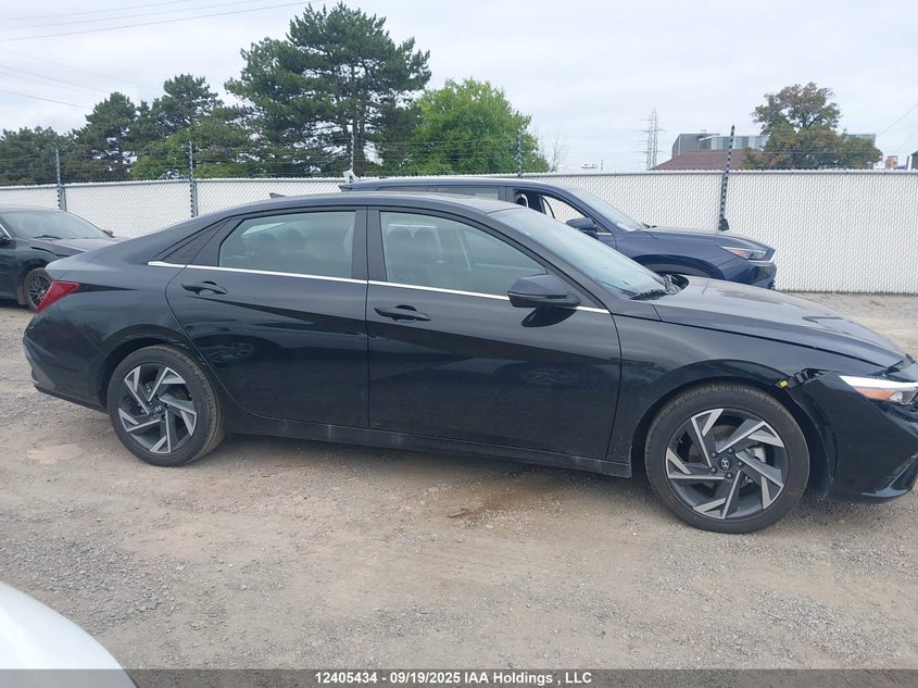 2025 Hyundai Elantra Hybrid Luxury VIN: KMHLN4DJ5SU151982 Lot: 12405434