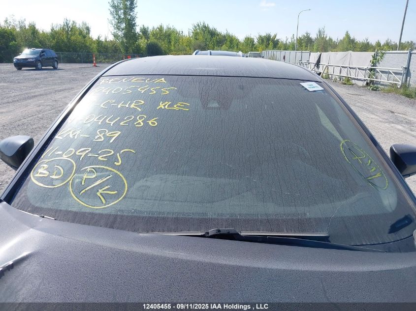 2019 Toyota C-Hr Xle VIN: JTNKHMBX4K1044286 Lot: 12405455