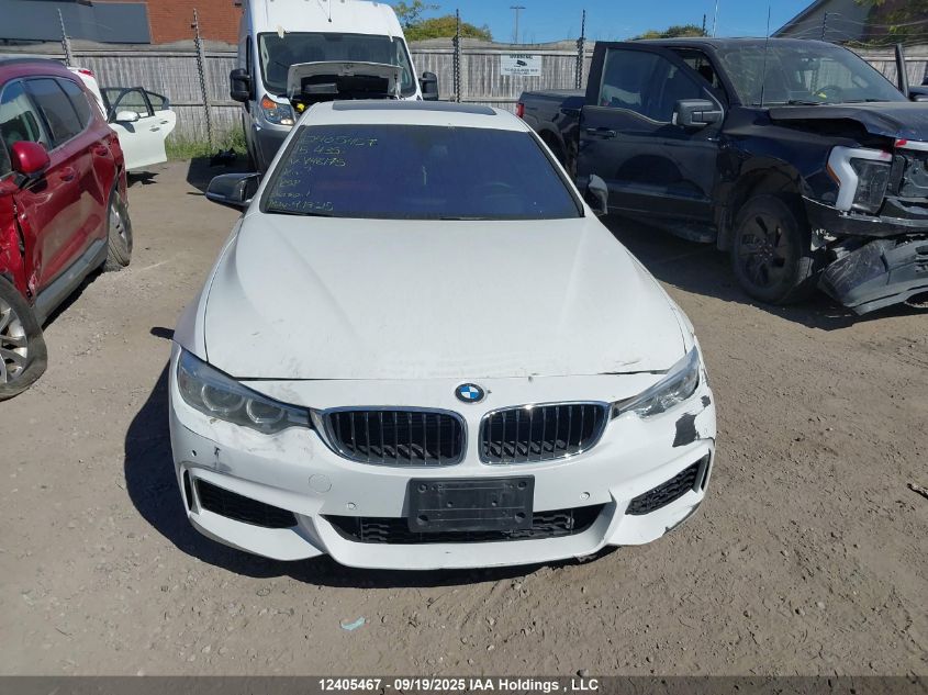 2015 BMW 435I Gran Coupe xDrive VIN: WBA4B3C59FGV48175 Lot: 12405467