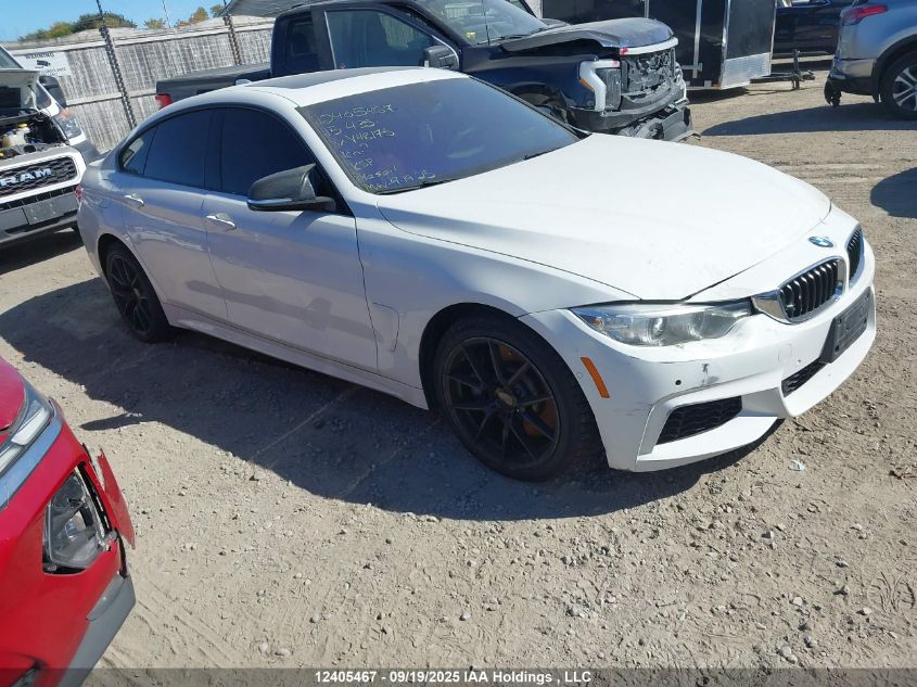 2015 BMW 435I Gran Coupe xDrive VIN: WBA4B3C59FGV48175 Lot: 12405467