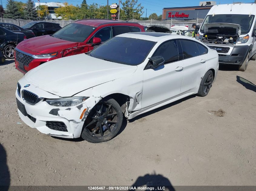 2015 BMW 435I Gran Coupe xDrive VIN: WBA4B3C59FGV48175 Lot: 12405467