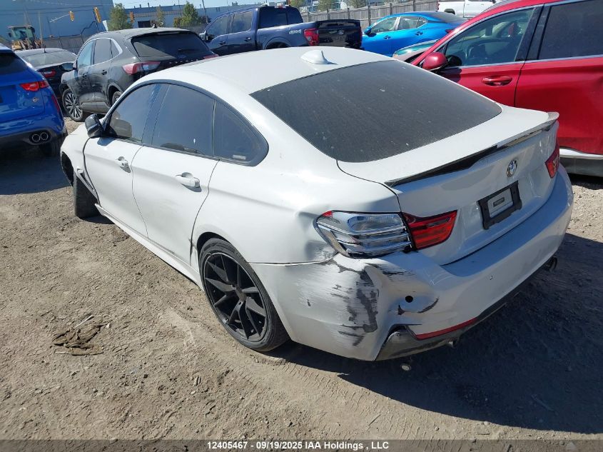 2015 BMW 435I Gran Coupe xDrive VIN: WBA4B3C59FGV48175 Lot: 12405467
