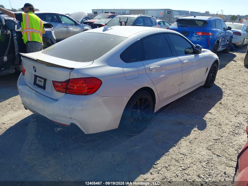 2015 BMW 435I Gran Coupe xDrive VIN: WBA4B3C59FGV48175 Lot: 12405467