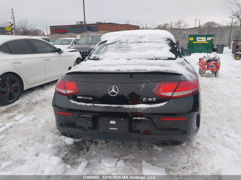 2018 Mercedes-Benz Amg C 43 4Matic VIN: WDDWK6EBXJF617797 Lot: 12405483