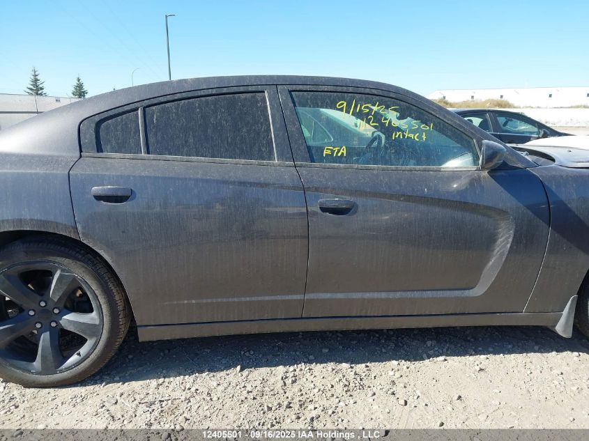 2014 Dodge Charger Sxt VIN: 2C3CDXHG2EH221425 Lot: 12405501