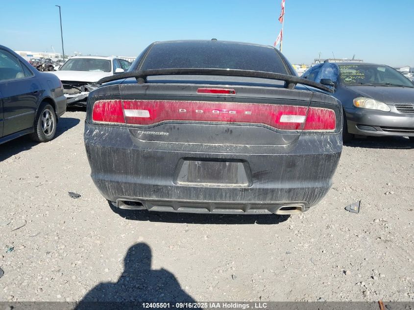 2014 Dodge Charger Sxt VIN: 2C3CDXHG2EH221425 Lot: 12405501