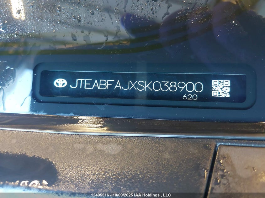JTEABFAJXSK038900 2025 TOYOTA LAND CRUISER photo no. 20