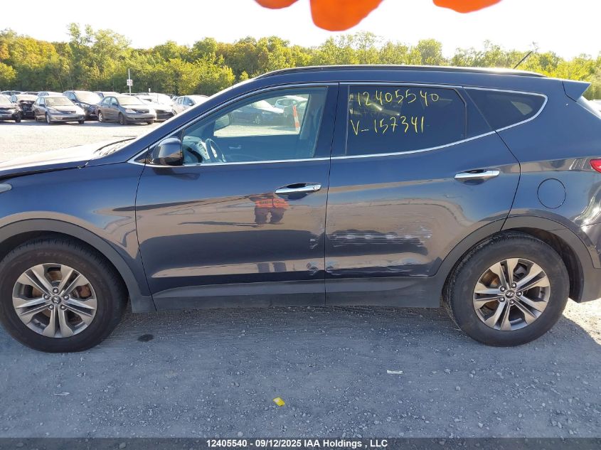 2014 Hyundai Santa Fe VIN: 5XYZU3LB3EG157341 Lot: 12405540