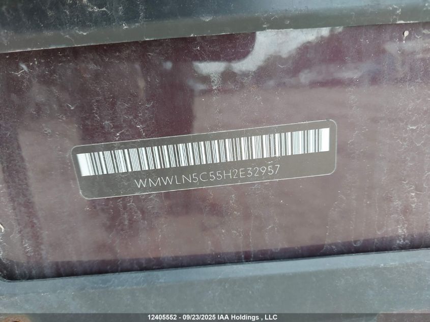 2017 Mini Cooper Clubman VIN: WMWLN5C55H2E32957 Lot: 12405552