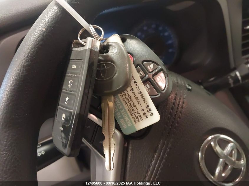 2019 Toyota Sienna Le VIN: 5TDKZ3DC5KS999624 Lot: 12405608