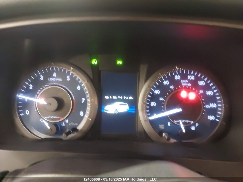 2019 Toyota Sienna Le VIN: 5TDKZ3DC5KS999624 Lot: 12405608