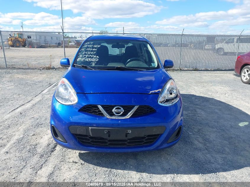 2015 Nissan Micra VIN: 3N1CK3CPXFL243167 Lot: 12405619