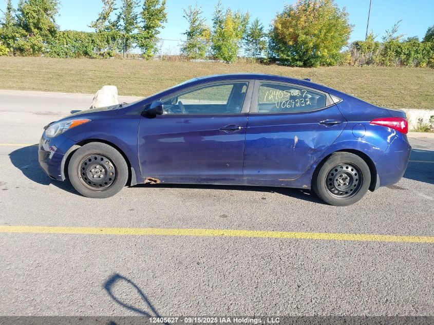 2012 Hyundai Elantra Gls/Limited VIN: 5NPDH4AE8CH069232 Lot: 12405627