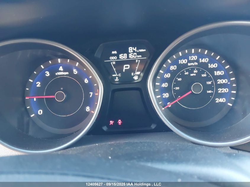 2012 Hyundai Elantra Gls/Limited VIN: 5NPDH4AE8CH069232 Lot: 12405627