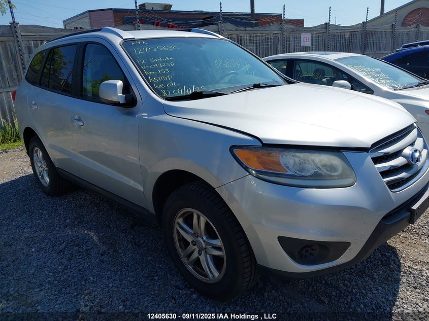 5XYZG3AB3CG093258 2012 Hyundai Santa Fe Gls auction photo 1