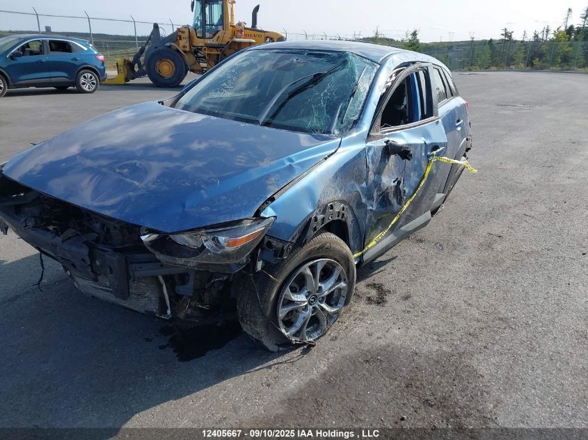 2018 Mazda Cx-3 Touring VIN: JM1DKFC70J1302696 Lot: 12405667