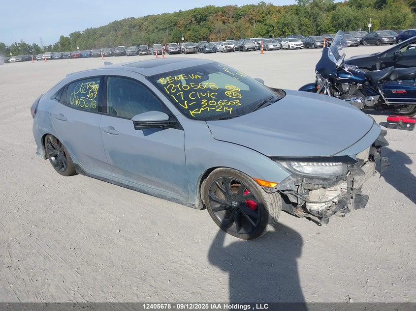 SHHFK7H94HU306503 2017 Honda Civic Sport Touring auction photo 1