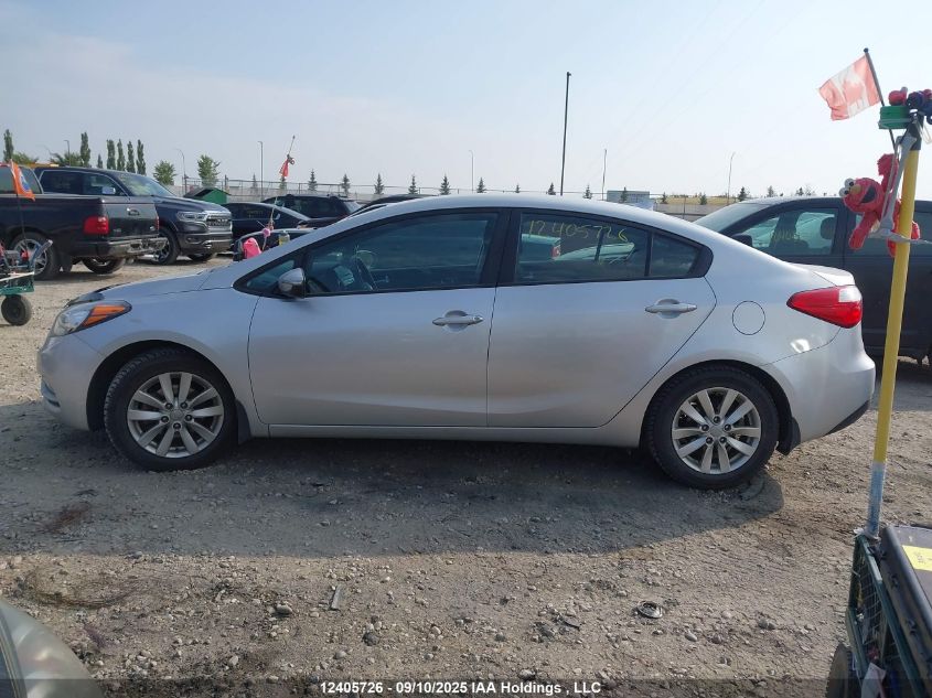 2014 Kia Forte Lx VIN: KNAFX4A66E5252911 Lot: 12405726