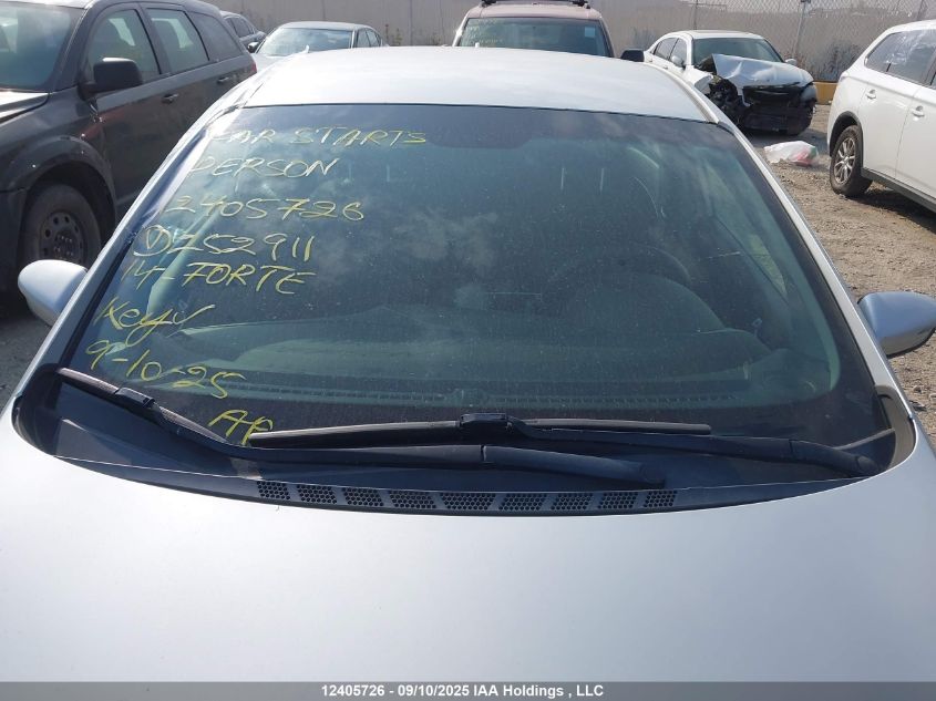 2014 Kia Forte Lx VIN: KNAFX4A66E5252911 Lot: 12405726