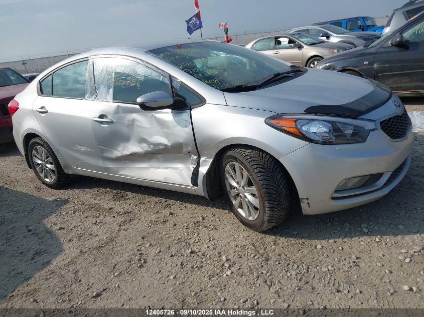 2014 Kia Forte Lx VIN: KNAFX4A66E5252911 Lot: 12405726