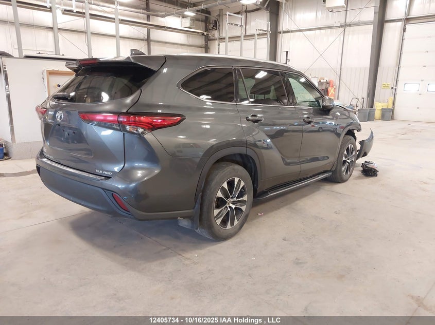 5TDGZRBH6LS011016 2020 TOYOTA HIGHLANDER photo no. 4