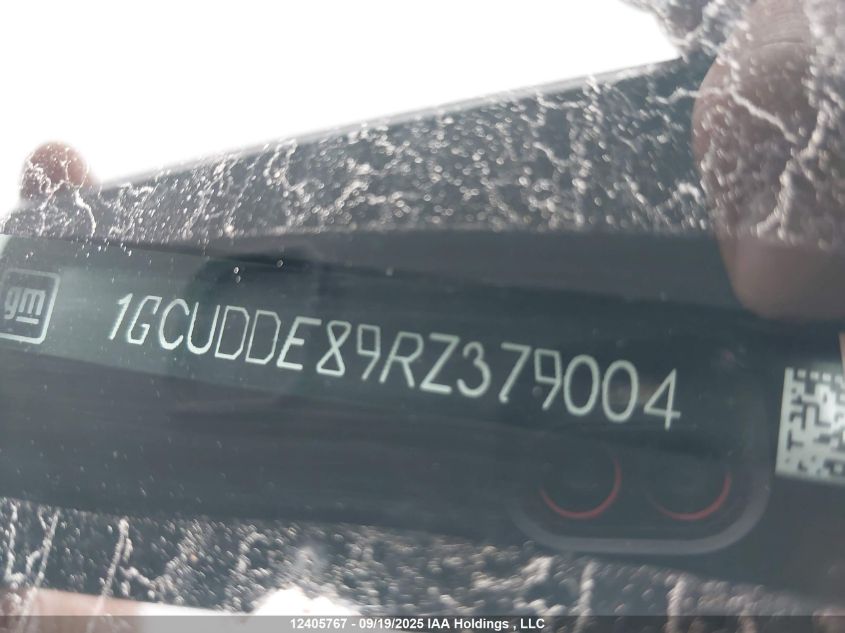 2024 Chevrolet Silverado 1500 Lt VIN: 1GCUDDE89RZ379004 Lot: 12405767