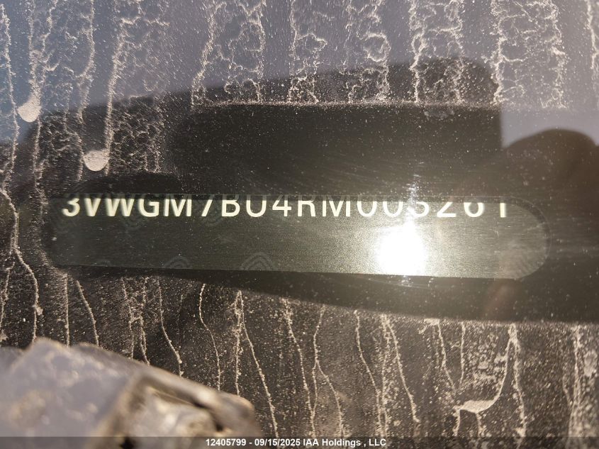 2024 Volkswagen Jetta Highline VIN: 3VWGM7BU4RM003261 Lot: 12405799