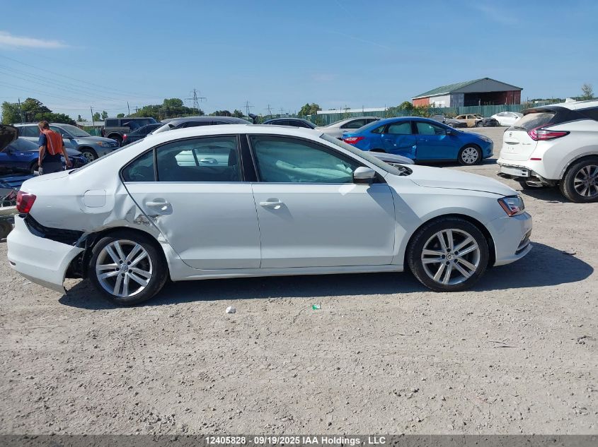 2017 Volkswagen Jetta Sedan VIN: 3VWL17AJ0HM415612 Lot: 12405828