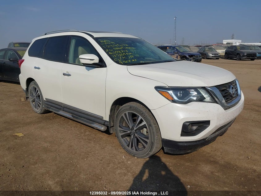 5N1DR2DMXLC648217 2020 Nissan Pathfinder Platinum auction photo 1