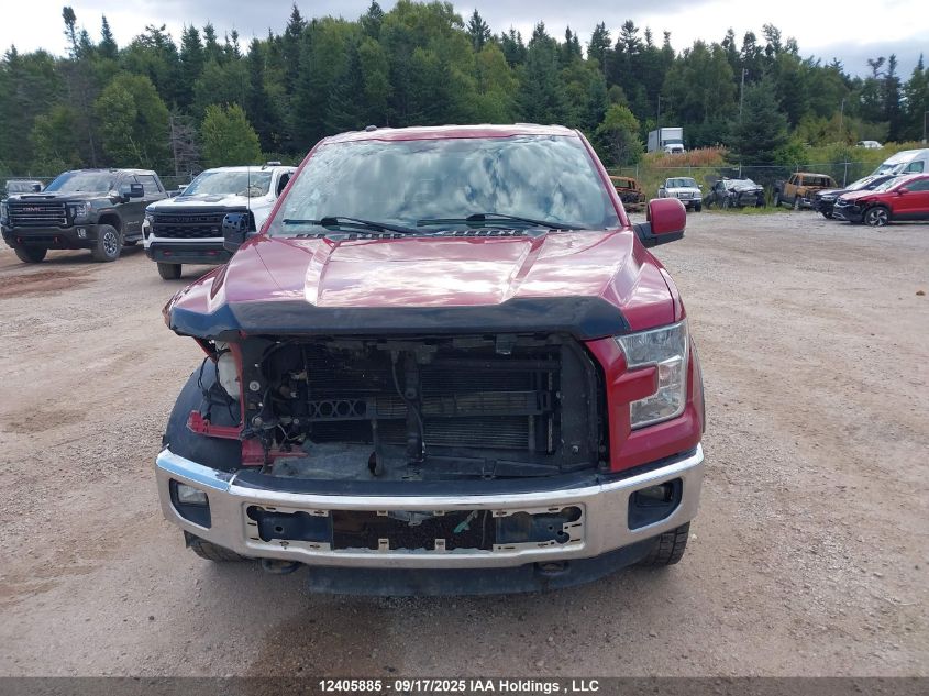 2016 Ford F-150 Lariat VIN: 1FTFX1EF0GFA79508 Lot: 12405885