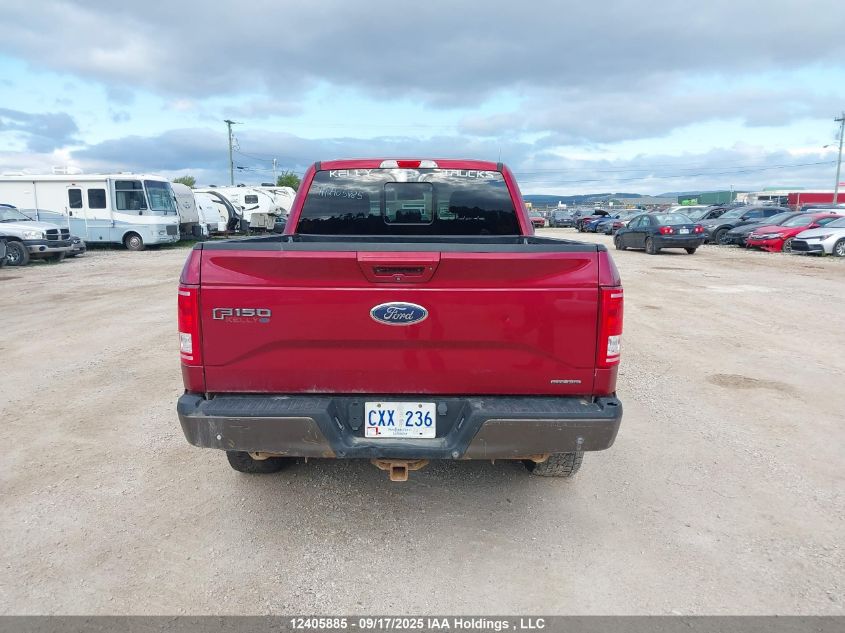 2016 Ford F-150 Lariat VIN: 1FTFX1EF0GFA79508 Lot: 12405885