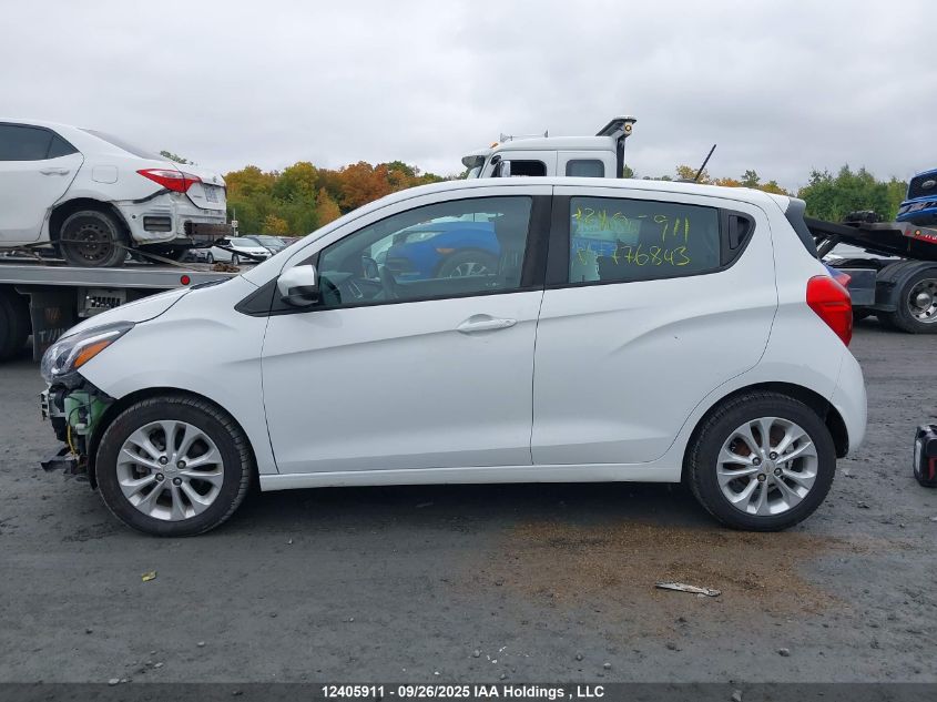 2019 Chevrolet Spark 1Lt VIN: KL8CD6SA9KC776843 Lot: 12405911