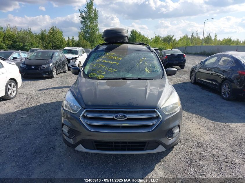 2017 Ford Escape VIN: 1FMCU0G92HUE79527 Lot: 12405913
