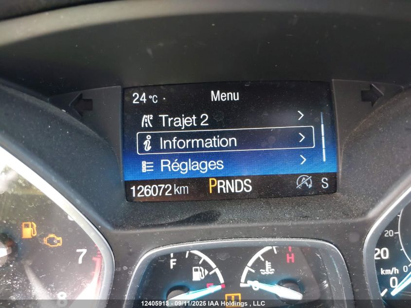 2017 Ford Escape VIN: 1FMCU0G92HUE79527 Lot: 12405913