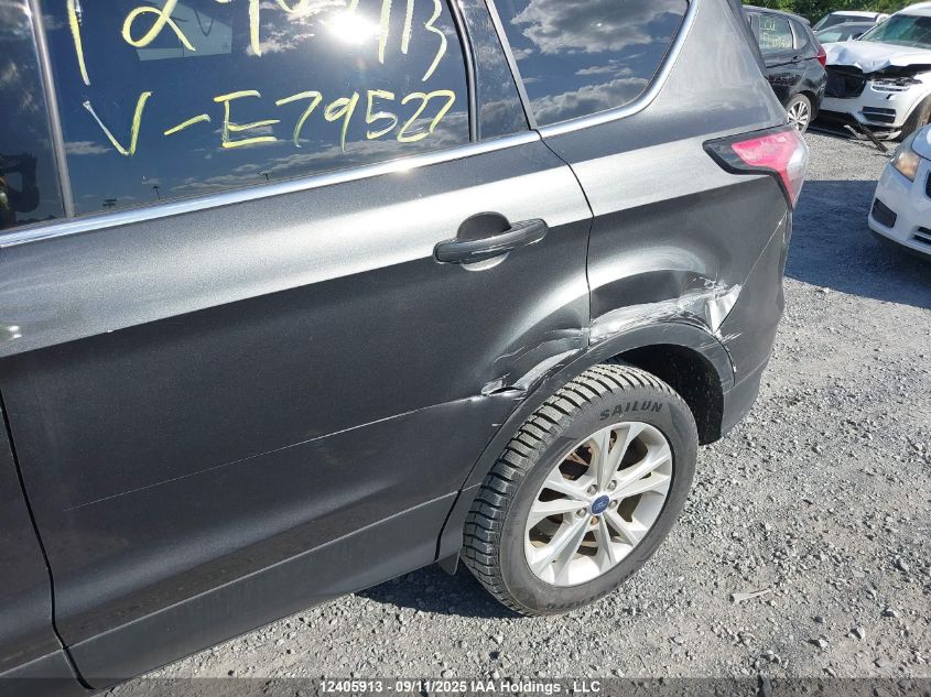 2017 Ford Escape VIN: 1FMCU0G92HUE79527 Lot: 12405913