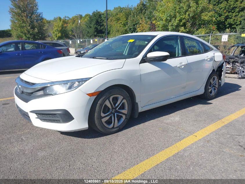 2016 Honda Civic Lx VIN: 2HGFC2F56GH029042 Lot: 12405981
