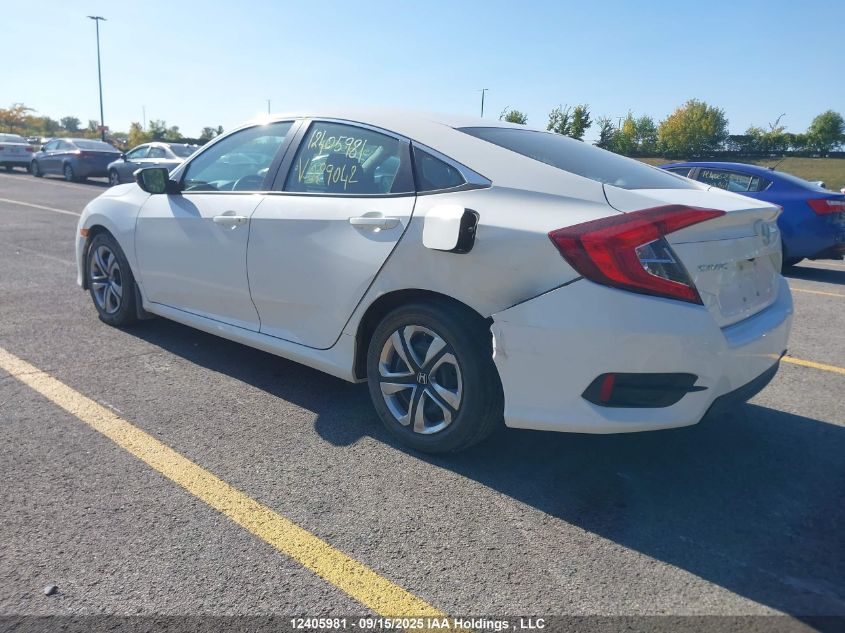 2016 Honda Civic Lx VIN: 2HGFC2F56GH029042 Lot: 12405981