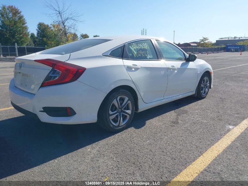 2016 Honda Civic Lx VIN: 2HGFC2F56GH029042 Lot: 12405981