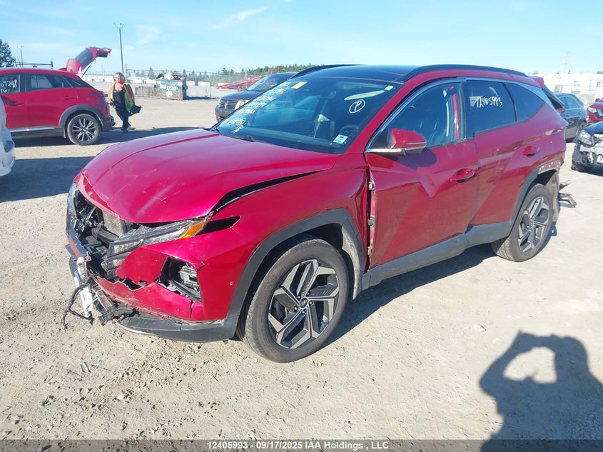 KM8JCCA19NU064294 2022 HYUNDAI TUCSON photo no. 2