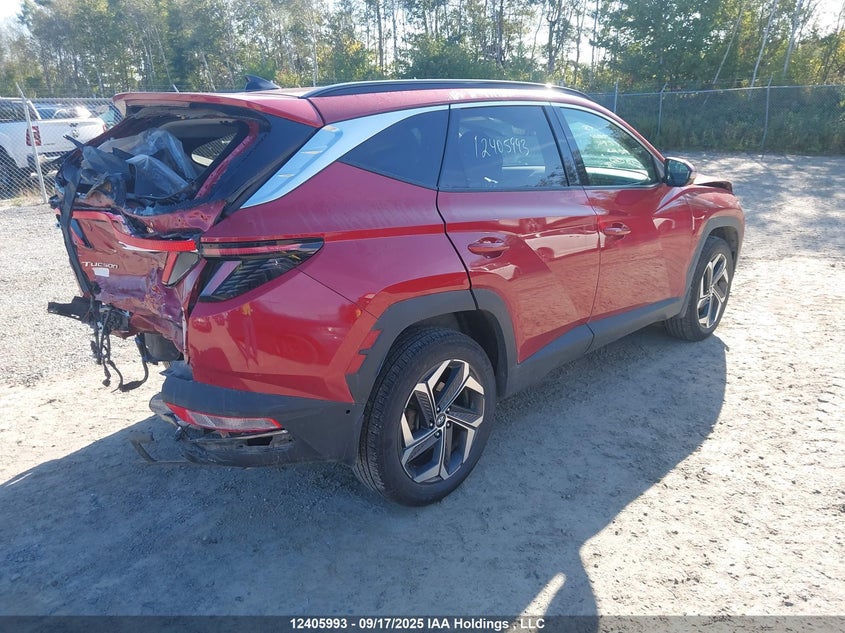 KM8JCCA19NU064294 2022 HYUNDAI TUCSON photo no. 4