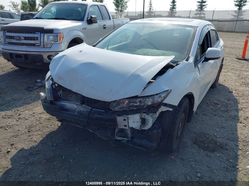 2013 Honda Civic Lx VIN: 2HGFB2F57DH101283 Lot: 12405995