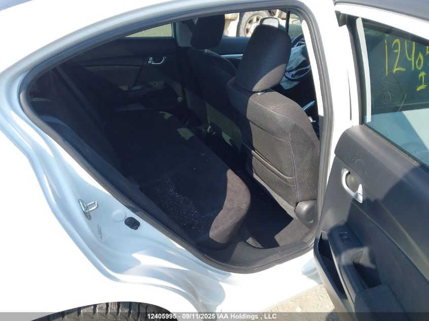 2013 Honda Civic Lx VIN: 2HGFB2F57DH101283 Lot: 12405995