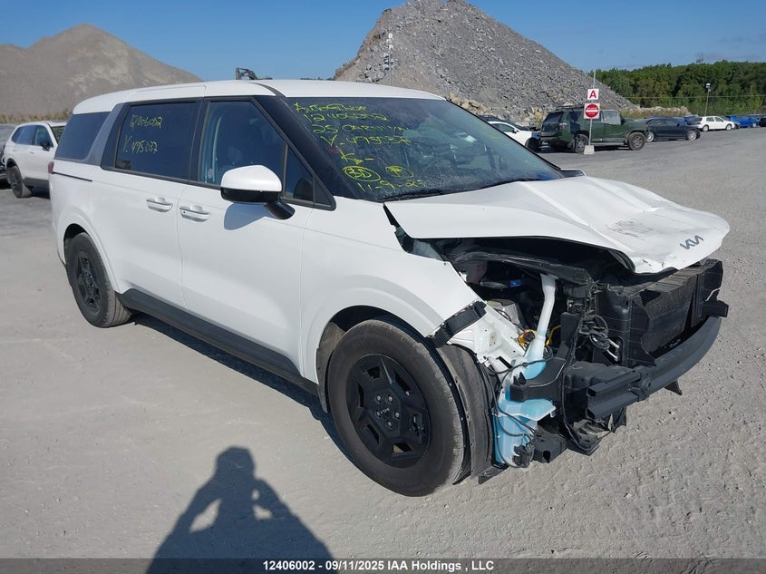 2025 Kia Carnival Lx/Lx+ white van null KNDNB5K31S6495037 photo #1