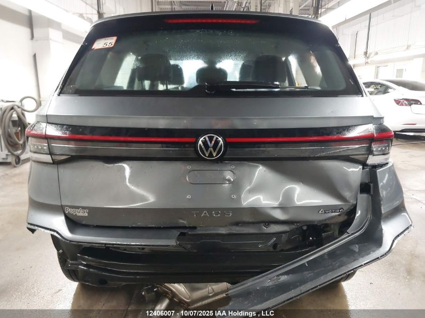 2025 Volkswagen Taos S VIN: 3VV8C7B29SM029225 Lot: 12406007
