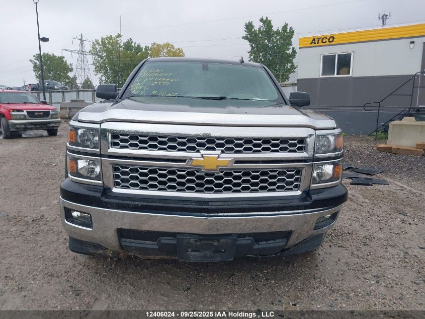 2014 Chevrolet Silverado 1500 Lt VIN: 1GCRCREC6EZ110494 Lot: 12406024