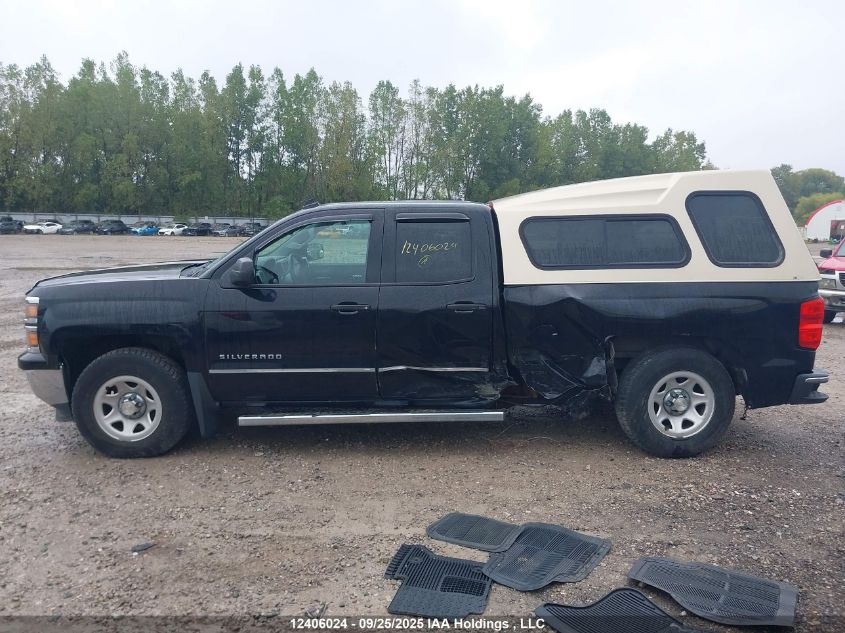 2014 Chevrolet Silverado 1500 Lt VIN: 1GCRCREC6EZ110494 Lot: 12406024